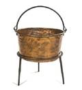 A Copper Apple Butter Cauldron