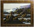 382 Dodenhoff Surf Fishing Oil on Canvas signed