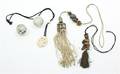A Group of Five Chinese Hanging Toggles and Pendants