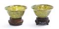 A Pair of Chinese Hardstone Bowls
