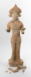 A Chinese Tang Dynasty Pottery Tomb Figure