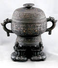 358 Antique Bronze Incense Burner