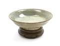 A Korean Celadon Glazed Pottery Dish