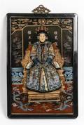 A Chinese Reverse Painting on Glass