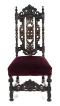 A Renaissance Revival Side Chair