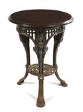 An English Cast Iron Occasional Table