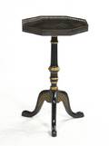 An Ebonized Kettle Stand