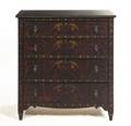 An Ebonized Chest of Drawers