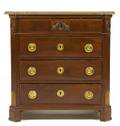 An English Neoclassical Mahogany Chest of Drawers