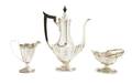 An American Sterling Silver Tea Set Gorham