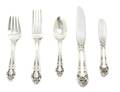 An American Sterling Silver Partial Flatware Service for Eight Reed  Barton