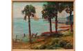 334 Albert E Backus Florida Near Vero Oil onCanvas