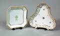 210 Two Antique Unmarked Shallow Porcelain Dishes