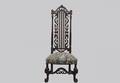 268 Vintage Baroque Wooden Hall Chair