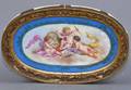 278 French Hand Painted Porcelain Plaque