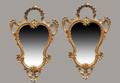 334 Pair Gilt Florentine Mirror