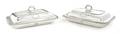 A Pair of George III Silver Covered Entrees William Burwash and Richard Sibley