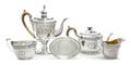 An Assembled George III Silver Tea and Coffee Service John Emes