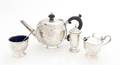 An Edwardian Silver Teapot Mappin  Webb