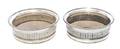 A Pair of George III Silver Mounted Wine Coasters Rebecca Emes  Edward Barnard I