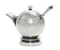 A Danish Silver Mustard Pot Georg Jensen