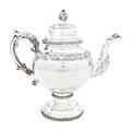 An American Coin Silver Coffee Pot Robert and William Wilson