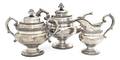 An American Coin Silver Tea Service Marquand  Brother