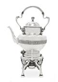 An American Sterling Silver Kettle on Stand Tiffany  Co