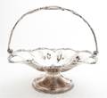 An English Silverplate Basket James Dixon  Sons