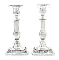 A Pair of American Sterling Silver Candlesticks International Silver Co