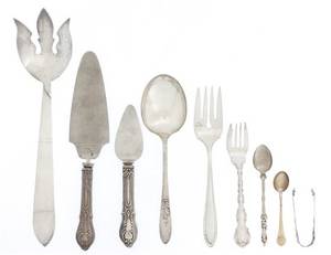 A Collection of American Sterling and Silverplate Articles