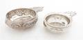 Two American Sterling Silver Porringers