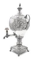 A George III Silver Urn on Stand likely Samuel Eaton
