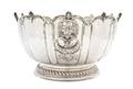 A William and Mary Silver Monteith Bowl George Garthorne
