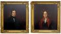 382 American 1831 William Dunlap Pair Portraits NAD