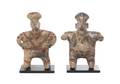 A Pair of PreColumbian Figures Nayarit