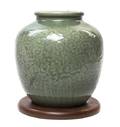 A Longquan Style Celadon Glaze Jar