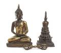 A Tibetan Bronze Figure of Buddha
