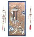 A Chinese Silk Embroidered Panel