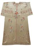 A Chinese Embroidered Silk Ladys Robe