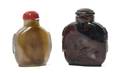 A Group of Two Snuff Bottles