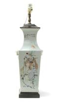 A Chinese Porcelain Baluster Vase