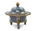 A Chinese Cloisonne Enameled Censer