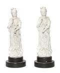 A Pair of BlancDeChine Figures