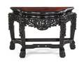 A Chinese Carved Console Table