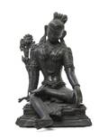 An Indian Bronze Figure of Tara