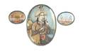 A Group of Three Indian Paintings on Ivory