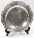 366 Large Antique Continental Salver