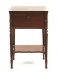 A Federal Style Walnut Side Table