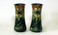 361 2 Royal Doulton Glazed Lambeth Stoneware Vases